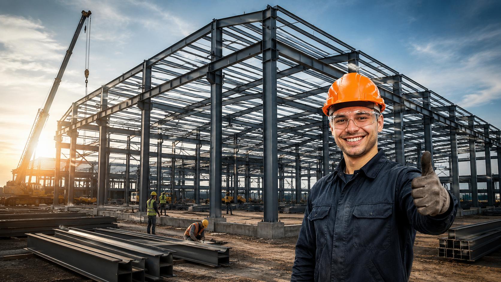 Structural steel framing